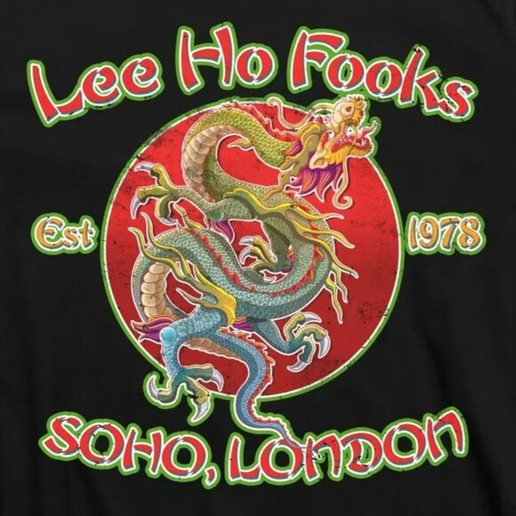 Lee Ho Fooks Soho London Est 1978 Restaurant Graphic Retro Style Unisex T-Shirt - Picture 2 of 5
